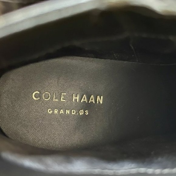 Cole Haan Bailey Black Ankle Block Heel Boots -  8.5B - Picture 12 of 12
